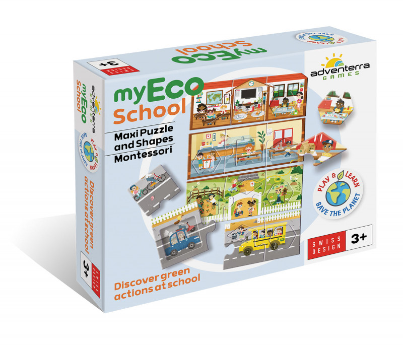 Gioco Maxi-Puzzle “MyEco School