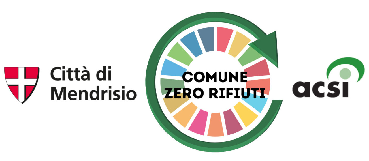 Il progetto Zero Rifiuti è ideato da ACSI, in collaborazione con la Città di Mendrisio.